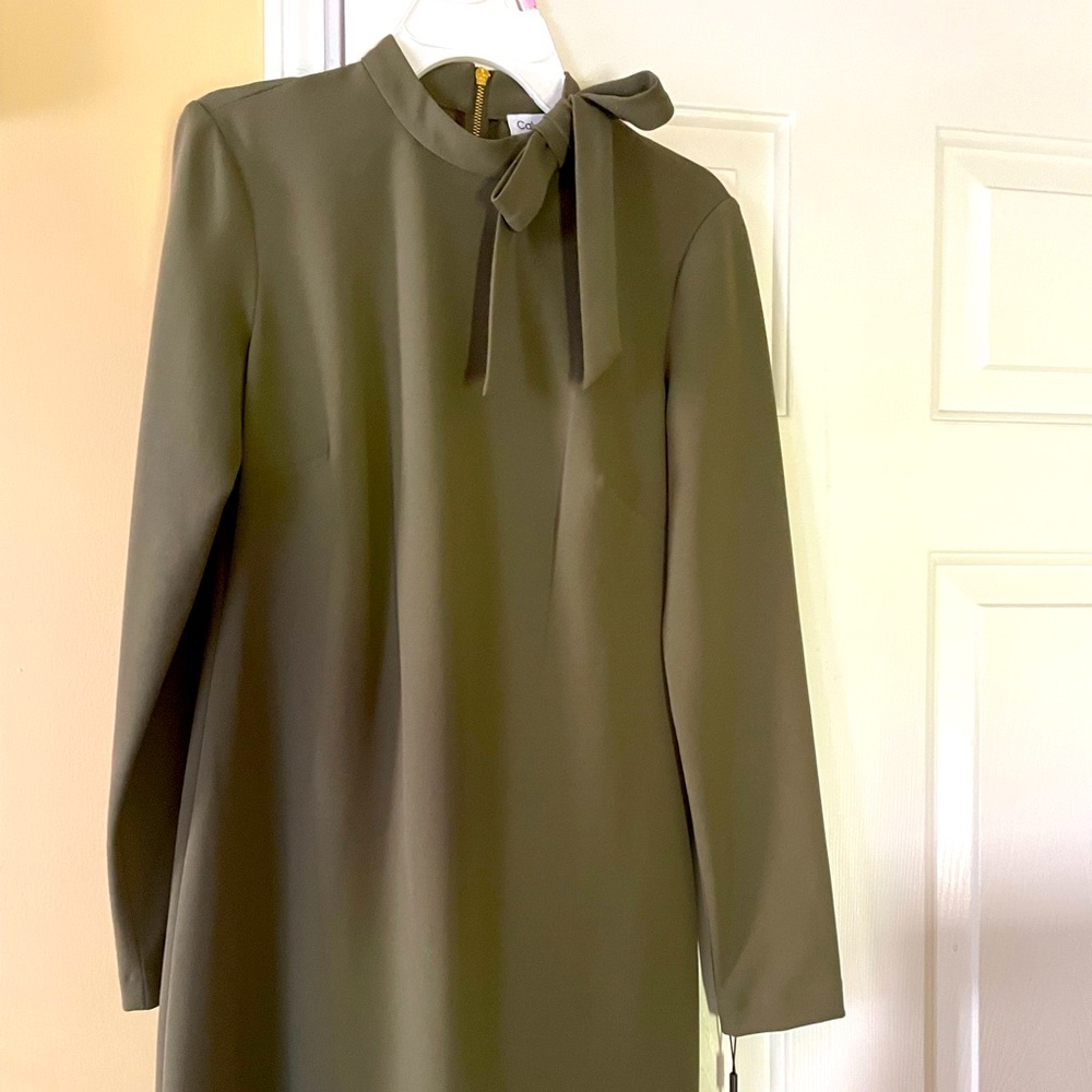 Olive green Calvin Klein Dress
